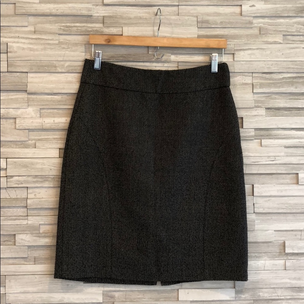 Banana Republic Black & White Pencil Skirt, 6